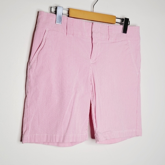 Tommy Hilfiger Pants - Tommy Hilfiger Straight Fit Striped Shorts